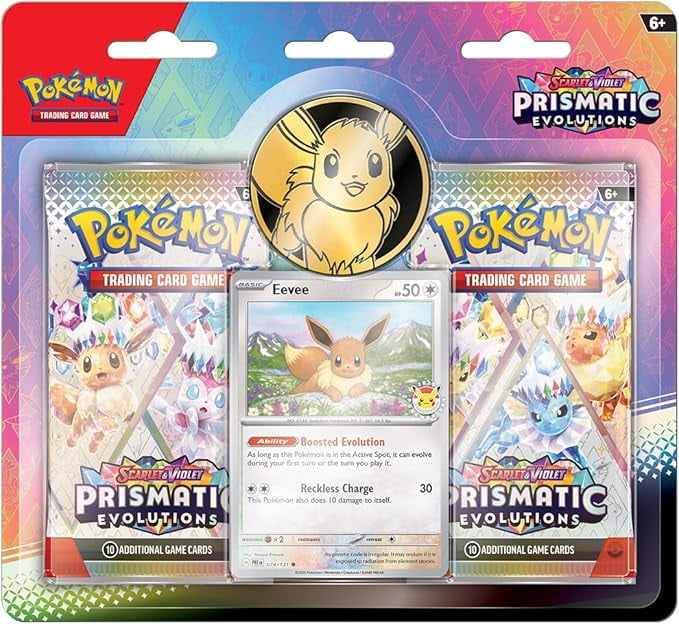 Pokemon Prismatic Evolutions 2 Booster Pack Blister Scarlet & Violet