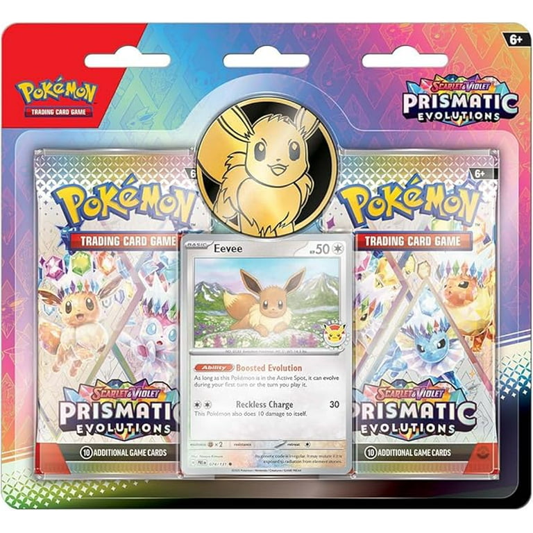 Pokemon Prismatic Evolutions 2 Booster Pack Blister Scarlet & Violet Pokemon Prismatic Evolutions 2 Booster Pack Blister Scarlet & Violet