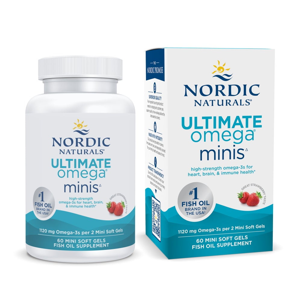 Nordic Naturals Ultimate Omega 2X, Ultra-Concentrated Softgels