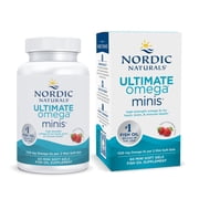 Nordic Naturals Ultimate Omega Minis Softgels, 1120 Mg, Fish Oil, 60 Ct