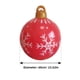 thumbnail image 2 of Artículos de decoración Irfora Globo inflable de Navidad, bola de Navidad de PVC, adorno impermeable de gran tamaño para decoración de patio, fiesta de boda al aire libre, Navidad, Año Nuevo Irfora Artículos de decoración, 2 of 7