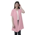 thumbnail image 1 of Moomaya Cardigan Long à Manches Mi-Longues Ouvert pour Femmes Coupe Légère d'Été, 1 of 7