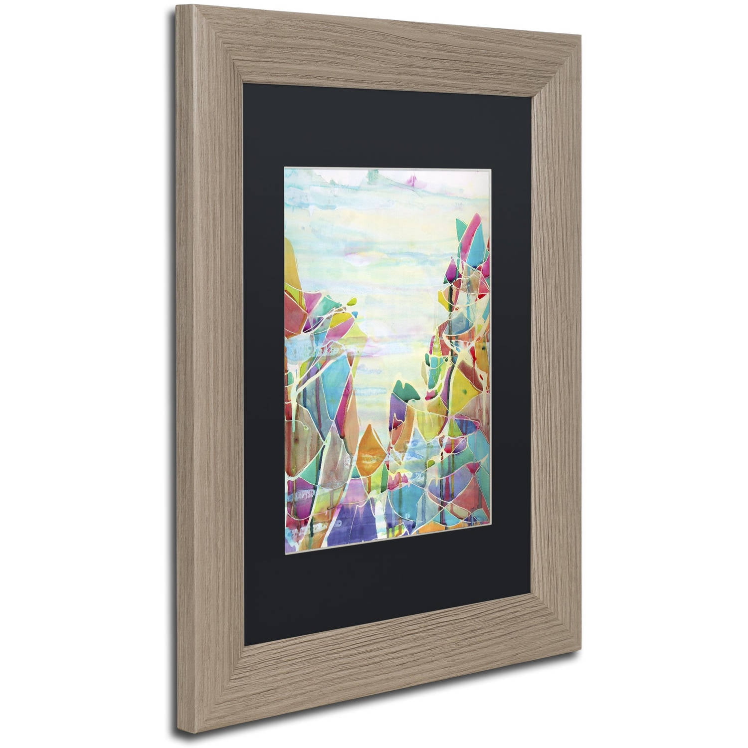 Trademark Fine Art "Pico de Orizaba" Canvas Art by Lauren Moss Black Matte, Birch Frame
