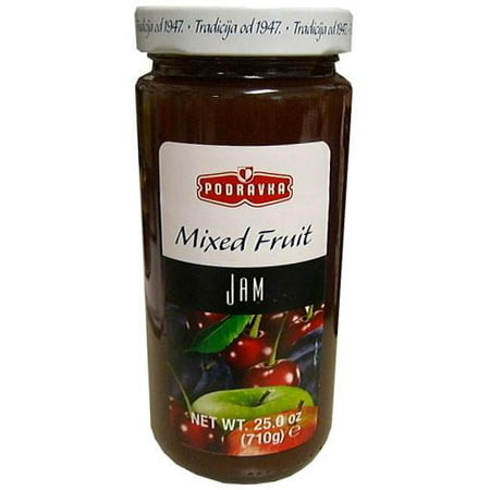 Mixed Fruit Jam (Podravka) 25 oz (710g)