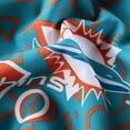 thumbnail image 3 of Men's Chubbies Aqua Miami Dolphins Game Day Fit Classic Lined Swim Trunks, 3 of 3