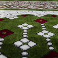 thumbnail image 3 of Modefa Turkish Islamic Prayer Rug - Multi Person Janamaz Sajada for Family or Large Gathering & Group Praying Carpet - Wide Plush Velvet Praying Mat (Green Arch - 4 Person), 3 of 5
