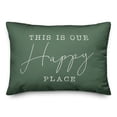 thumbnail image 2 of Creative Products What Happens on the Porch Stays on the Porch Grey and White 18x18 Indoor / Outdoor Pillow, 2 of 2