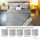 thumbnail image 4 of Juego de Funda para Edredon Duvet Dreamlab, Tamaño King Size, Color Gris, 3 Piezas, 4 of 9