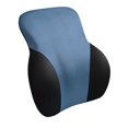 thumbnail image 3 of Espuma de la memoria de la almohada de la ayuda de la cintura multifuncional para el sofá de la silla de la oficina Azul Sharpla almohada de soporte de cintura, 3 of 6