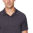 thumbnail image 4 of 32 Degrees Cool Men’s Short Sleeve Stretch Light weight Performance Polo Shirt 2XL/Black Space Dye, 4 of 4