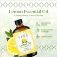thumbnail image 4 of SIVA Lemon Essential Oil - 4 Fl Oz – Natural Lemon Oil - for Diffuser, Face, Skin Care, Aromatherapy, Hair Care, Scalp and Body Massage - with Dropper, 4 of 11