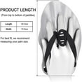 thumbnail image 3 of X Contour Paddles de Natation pour Hommes et Femmes avec Sangles Réglables, 3 of 6