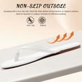 thumbnail image 5 of Flip Flops for Women Thong Flat Sandals Lightweight Minimalist Non-Slip Memory Foam Sole Open Toe Casual Vacation Daily Essentials Classic Beach Slippers, 5 of 7