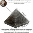 thumbnail image 3 of Smoky Quartz Crystal Pyramid 2" Inch, 3 of 5