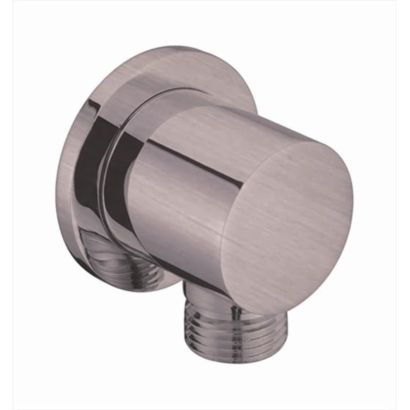Dawn Kitchen WCTR50400 Shower Wall Mount Supply Round Elbow- Brushed Nickel