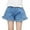 Sky Blue, variant on Aocisk Girls Shorts Trendy for Everyday Wear Comfortable Stylish Casual Spring Summer Activities Girls Shorts Sky Blue 9-10 Years