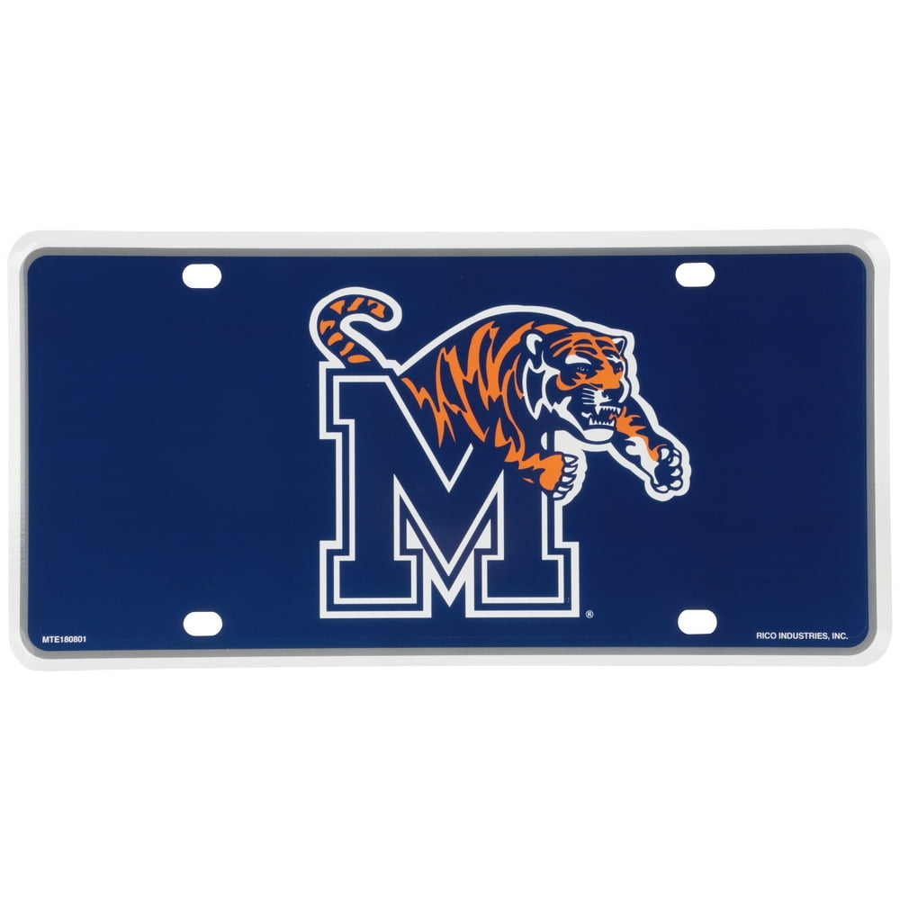 Memphis Tigers License Plate