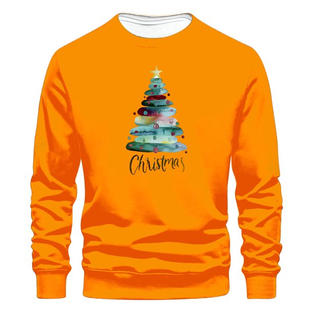 Sudaderas sin capucha para hombre, estilo casual, a la moda, con cuello redondo, estampado, de manga larga, blusas de manga larga y cuello redondo, blusas de poliéster para hombre