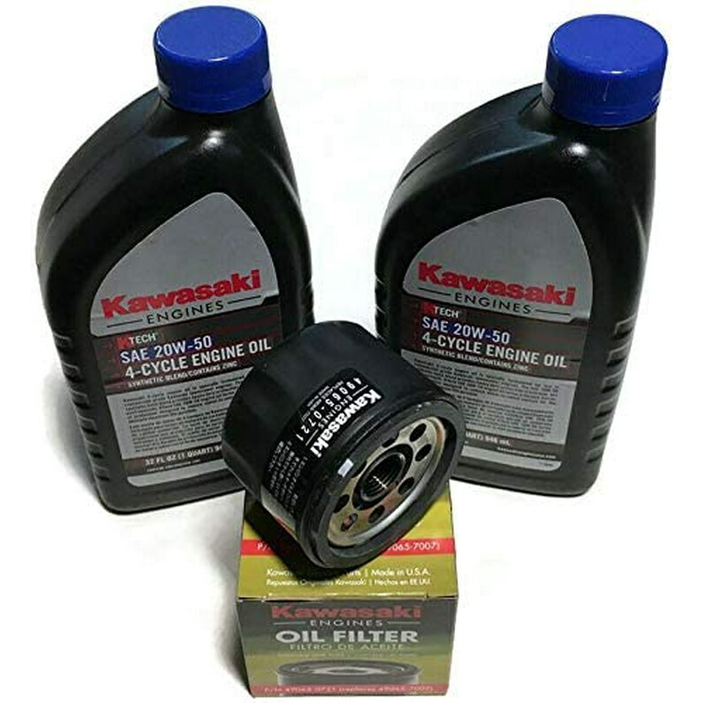 Kawasaki V Twin Mower Engine Oil