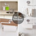 thumbnail image 5 of ShenMo 1 Piece Wall Mounted Towel Rack, Paper Towel Rack, No Drilling Self Adhesive Storage Rack, for Kitchen Bathroom Cabinet, 5 of 5
