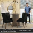 thumbnail image 4 of Juego de Comedor Madesa Oxford Anaju Mesa y 4 Sillas, 4 of 10