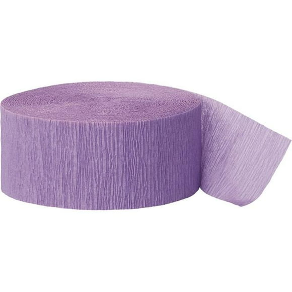 81 ft. Crepe Streamer - Lavender