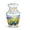 SUNFLOWER-16, variant on MUKTIVE Sunflower Memorial Blue Urn for Human Ashes, Large Blue Urn for Ashes Male & Female, Funeral Urns for Men & Women Cremation, 10 Inch