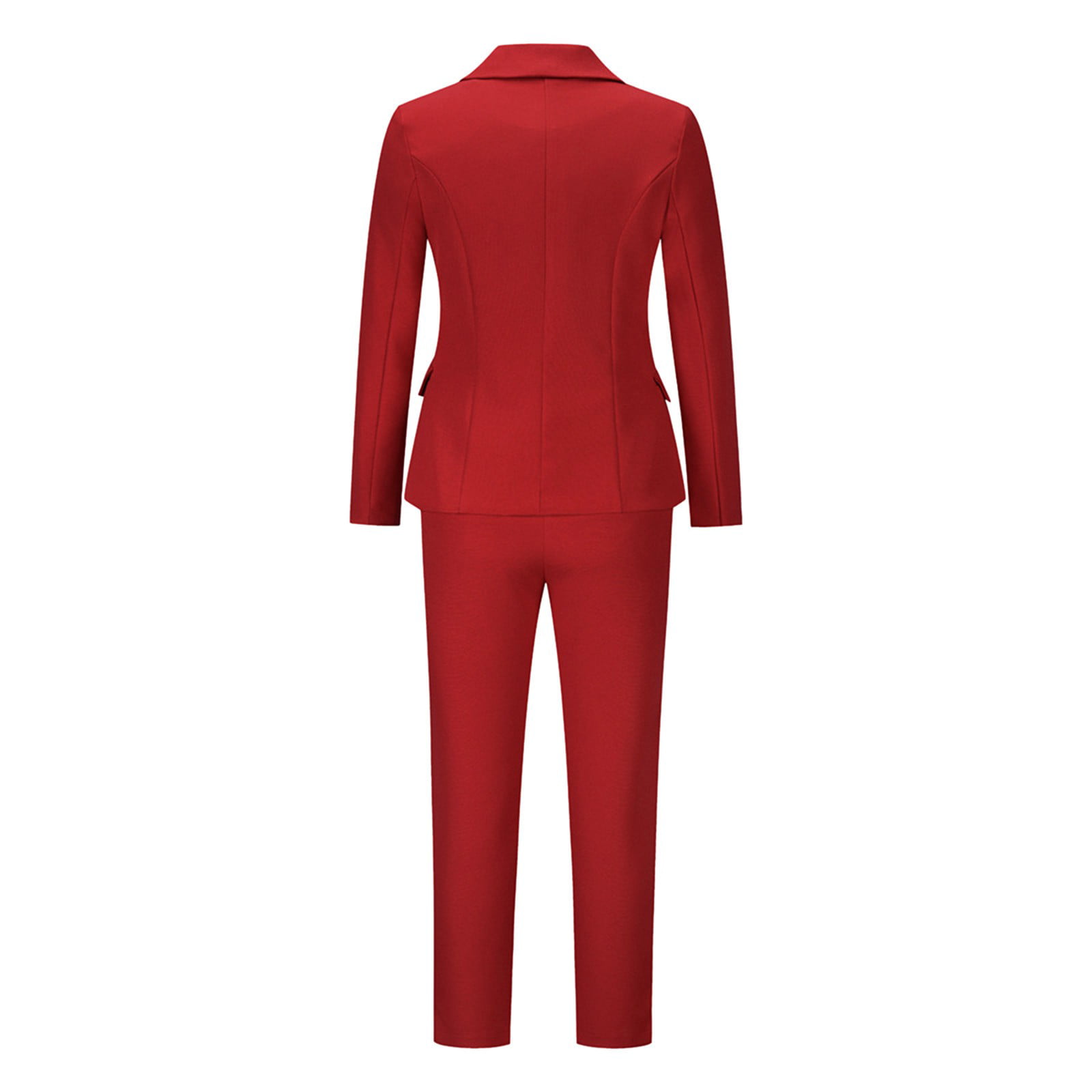 HSMQHJWE Pant Suits For Women Dressy Wedding Guest Life Party Romper Womens  Casual Light Weight Thin Jacket Slim Coat And Trousers Long Sleeve Blazer