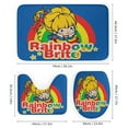 thumbnail image 3 of Rainbow Brite 4 Piece Bathroom Shower Curtain Sets Non-Slip Rugs Bath Mat Toilet Lid Cover U Shaped Mat for Bathroom Decor Set 72" X 72", 3 of 8