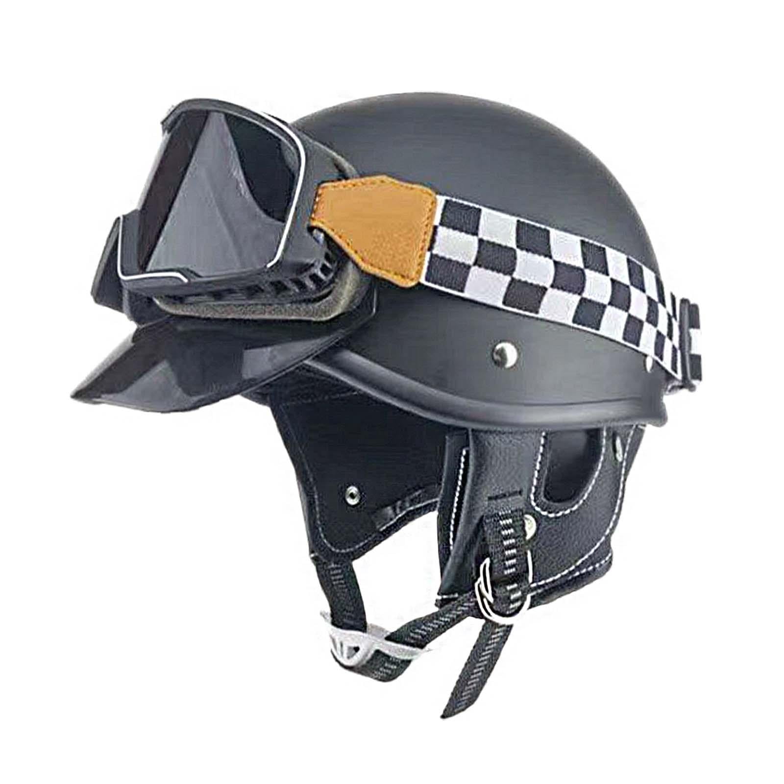 Baoblaze Scooter Helmet Comfortable Breathable Cycling Accessories Motorbike Helmet Matt Black