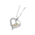 thumbnail image 2 of Collar con colgante de corazón de amor para mamá Strade Fareast Limited regalo elegante para el Día de la Madre, 2 of 8