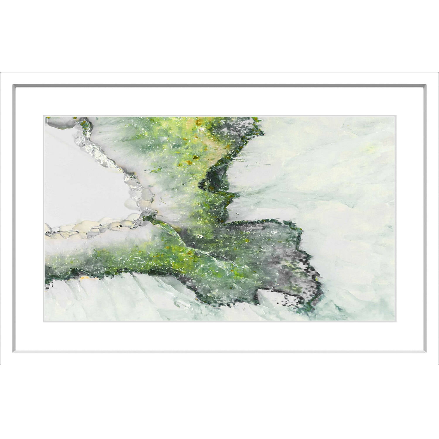 "Spring Mineral" Framed Painting Print