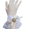 thumbnail image 4 of Guantes de boda Lolita Tea Party lolita precioso elegante puño de encaje de verano, 4 of 6