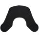 thumbnail image 4 of Capa de corte de pelo de longitud corta, capa de pelo de peluquero de silicona impermeable, capa de pelo antiadherente (tipo cabeza humana), 4 of 8