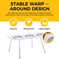 thumbnail image 4 of Valentine's Day Table Cloths for 8 Foot Rectangle Tables, Blue Truck Loads of Love Romantic Patio Waterproof Elastic Fitted Tablecloths, Washable Rectangular Table Cover for Camping, 4 of 8
