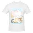 thumbnail image 4 of Bingfone Cute Animals Men'S Loose Fit Short-Sleeve Pocket T-Shirt, 4 of 7