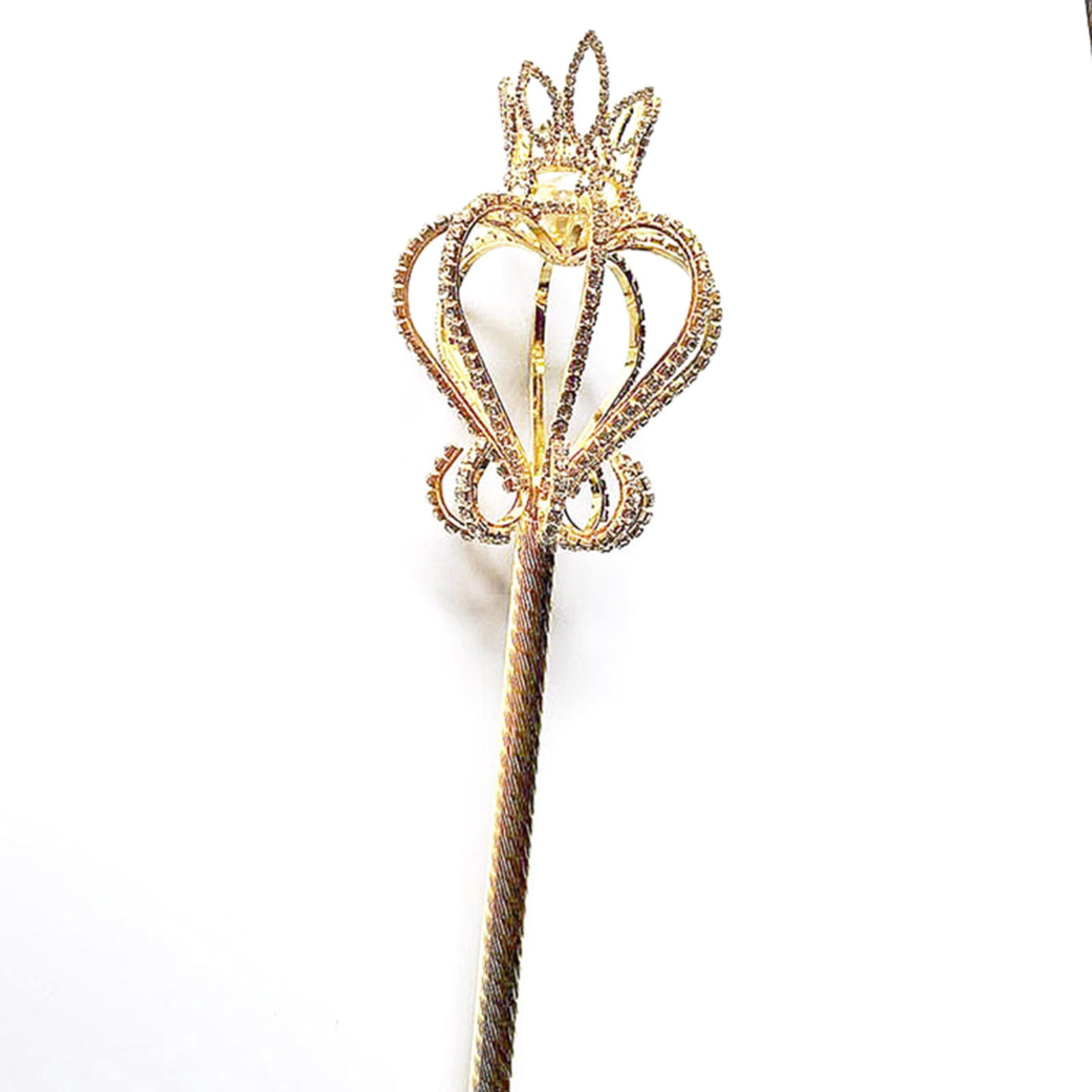 HEART SCEPTER WAND CRYSTAL RHINESTONE NEW MAGIC FAIRY WITCH ROYAL QUEEN PRINCESS 