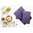 thumbnail image 5 of Beauty Threadz - 2 Bath Towels, 2 Hand Towels, & 4 Washcloths 100% Ringspun Cotton Hotel & Spa Quality 8 Piece Towel Set Ultra Soft & Fade Resistant Pack of 8 Cotton Towel Set 400 GSM (PLUM), 5 of 8