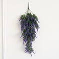 thumbnail image 2 of Flores artificiales, flores falsas, flores artificiales, juego de regalo para mujeres, simulación de lavanda, decoración de pared para el hogar, boda, diseño de escena verde artificial, accesorios, si, 2 of 8