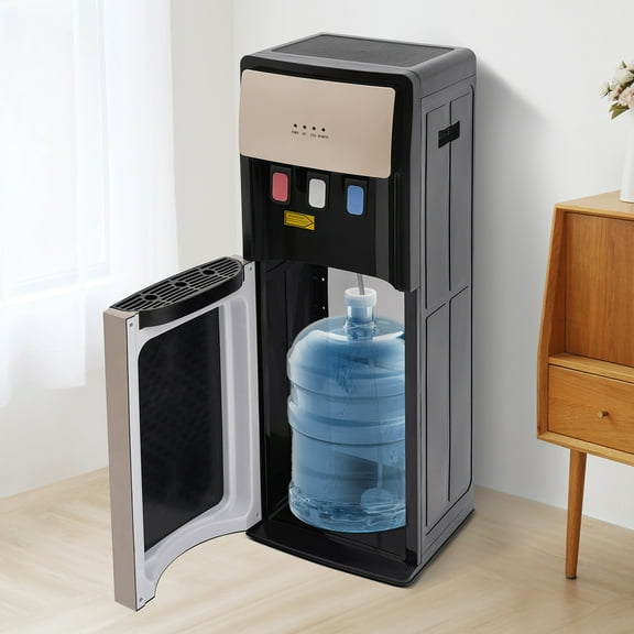 Champaign Gold Bottom Loading Water Cooler Dispenser, Hot & Cold Standing Water Dispenser, Hot and Cold Water Dispenser 110V