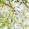 thumbnail image 2 of Crystal , Angel Crystal Window Pendant, Crystal Colorful Ornament Hanging Glass, Garden Bedroom Decoration White Tree of Life, 2 of 8