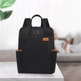 thumbnail image 4 of para portátil unisex para portátil de viaje Pañal de trabajo s informales para portátil ,3 pulgadas - Rosado Negro Sunnimix Mochila para ordenador portátil para mujer, 4 of 8
