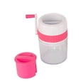 thumbnail image 4 of Home Mini Hand Crank Manual Ice Crusher Shaver Kids Shredding Snow Cone Maker Machine Household Product, 4 of 4