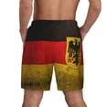 thumbnail image 2 of Mens Swim Trunks German Flag With The German Quick Dry Board Shorts with Compression Liner, 2 of 6