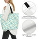 thumbnail image 3 of Balery Daisy Floral A Bolsa Tote Estilo Estético con Cremalleras, Bolsa de Hombro, Bolsa de Compras Grande y Plegable, 3 of 8