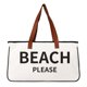 thumbnail image 1 of El bolso playa vendido bolso lona algodón y lino gran capacidad bolso mano bolso lona ​​bolso (2) bolso playa-PLAYA POR FAVOR, 1 of 8