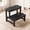 Black, variant on Cosyland Bamboo Two Step Stool for Toddlers, 300 lbs Capacity Non-Slip Natural Stool for Kids, Dual Height Standing Platform for Kitchen, Bathroom