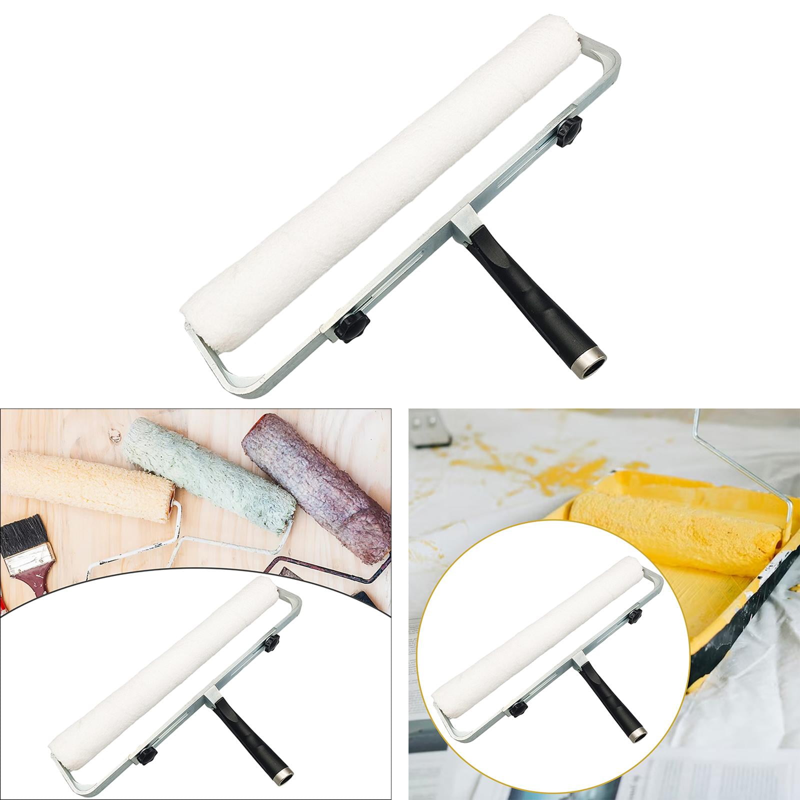 45cm Paint Roller Frame Replacements Heavy Duty Sturdy Accessory for Home  Finishing and Improvement Multipurpose Professional 