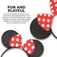 thumbnail image 2 of Disney Minnie Mouse Ears, Set of 2 Headbands for Mommy and Me, Matching for Adult and Little Girl Ages 2-7, 2 of 5