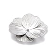 thumbnail image 2 of Brass Bead Caps Flower Cadmium Free & Nickel Free & Lead Free Platinum 25x4mm Hole: 0.8mm DIY, 2 of 3